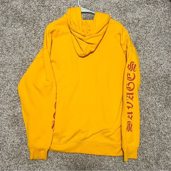 Forever 21 men yellow graphic hoodie - Picture 3 of 3